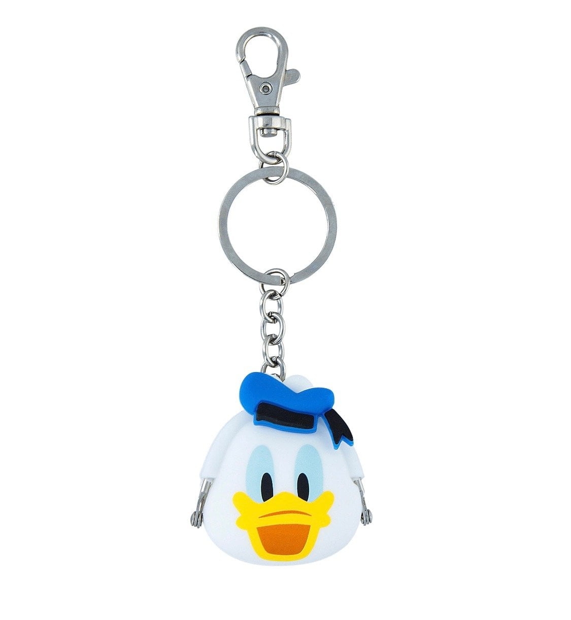 Disney Disney Parks Donald Duck Coin Purse Silicone Keychain New with