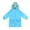 Blue, variant on Delliss Kids Rain Coats Boys Girls Long Sleeve Rain Jacket Hooded Poncho Raincoat With Pocket 3-8 Years