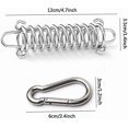 thumbnail image 2 of Spring Rope Buckle, 4 Pcs High Tensile Stainless Steel Spring Tensioner Spring, 2 of 5