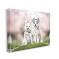 thumbnail image 4 of Stupell Industries Husky Puppies in Meadow Animals & Insects Painting Gallery Wrapped Canvas Art Print Wall Art, 30 x 24, 4 of 8