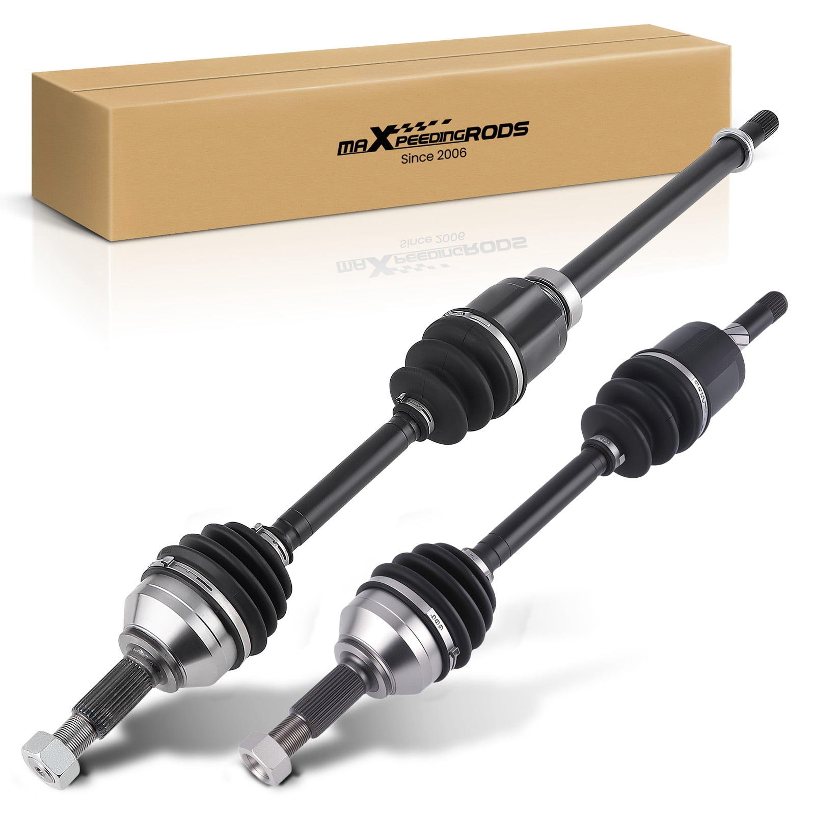 Maxpeedingrods 66-6285 CV Axle Shaft Assembly for Nissan Rogue 2008-2013, Rogue Select 2014-2015, L4 2.5L AWD Left and Right, Replace# 39101JG04C, 39100JG04C, 39100JM10A