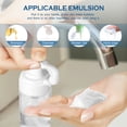 thumbnail image 4 of OUNONA 4 piezas Dispensador de espuma de plástico Botellas Dispensador de bomba de espuma Botellas vacías reutilizables Recipientes de espuma de viajero recargables (100 ml), 4 of 5