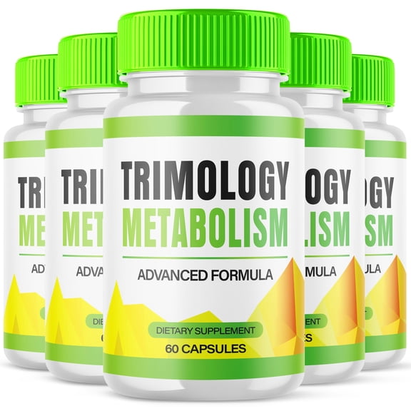Trimology Advanced Formula Pills Supporting Energy and Healthy Lifestyle 300 Capsules