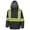 5X-Large, variant on Pioneer Hi Vis Winter Quilted Safety Parka for Men - Waterproof Work Jacket with Reflective Tape - ANSI Class 3 - Yellow