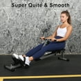 thumbnail image 5 of Fitness Rowing Machine Rower Ergometer, with 12 Levels of Adjustable Resistance, Digital Monitor, 5 of 7