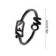 thumbnail image 2 of Anillos para mujer, regalos para mujer, moda para mujer, diamante, sí, no, letra inglesa, abierto, anillo para mujer, 2 of 2