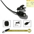 thumbnail image 1 of 4Pin Xlr 3.5mm Lavalier Lapel Microphone for Shure Wireless Black M, 1 of 4