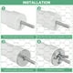 thumbnail image 4 of Uxcell 2-Pack Posaderos de Cuerda para Jaulas de Aves, 23.6 pulgadas de Longitud, Posadero de Cuerda Flexible con Agarre Cómodo para Aves [Rosa Cian], 4 of 7