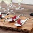 thumbnail image 3 of Mini Serve Silver Plastic Curly Tasting Spoon - 4" x 1" x 1 1/2" - 100 count box, 3 of 10