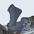 thumbnail image 3 of Waterproof Silicone Shoe Covers for Rain,Reusable Non Slip Rubber Rain Shoe Cover Cycling Shoe Protectors Outdoor with Non-slip Sole Apply to Men,Women,Kids, 3 of 7
