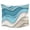 Turquoise, variant on Aqua Beige Ombre Tapestry for Bedroom Wall Hanging Tapestry, Modern Abstract Moire Art Geometric Ceiling Backdrop Tapestries Poster Blanket Wall Decor for Teens Room Living Room Dorm 55" x 73"