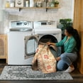 thumbnail image 4 of My Magic Carpet 3'x5' Machine Washable Non-Slip Kitchen Entryway Area Rug - Ottoman Natural, 4 of 6