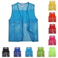 thumbnail image 3 of Afdoent Men's Tank Top Male Fashion Solid Color Reflective Mesh Vest Casual Streetwear, 3 of 3