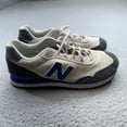 thumbnail image 1 of New Balance Shoes Men 10 White 515 Suede Mesh Sneakers Casual Lifestyle Running, 1 of 6