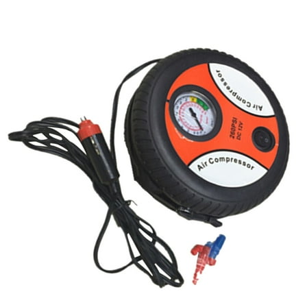 GOOHOCHY 260PSI DC 12V Air Compressor Pump Portable Tire Inflator for Car