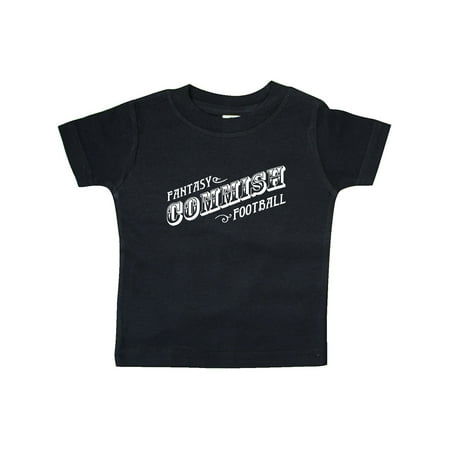 

Inktastic Fantasy Footbal Commish in White Text Gift Baby Boy or Baby Girl T-Shirt