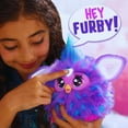 thumbnail image 4 of Furby Purple Plush Interactive Toys for 6 Year Old Girls & Boys & Up, 4 of 7