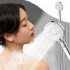 thumbnail image 1 of Cabezal de ducha Turbo para baño doméstico con boquilla, calentador de agua y filtro, 5 modos de baño, función de parada de agua a presión., 1 of 7