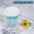 thumbnail image 5 of Uxcell Cup Silicone Covers Heat Resistant Protective Anti Slip 2pcs Translucent, 5 of 5