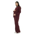 thumbnail image 2 of LVMA9616 - Women's Chic Comfort for Moms-to-Be 2 Piece Maternity Sweatsuit, 2 of 6