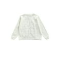 thumbnail image 3 of Kiapeise Toddler Girls Cardigan, Long Sleeve Crew Neck Button Up Knit Shrug, 3 of 9
