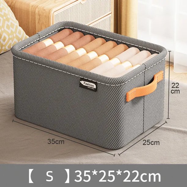 Caja de almacenamiento de ropa interior para pantalones, armario, organizador de almacenamiento de ropa, camiseta, suéter, armario de almacenamiento, organizador de cajones