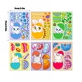 thumbnail image 2 of CCOCC Easter Stickers for Kids 6 Sheets Pack,Cute Bunny Eggs Decals for Doodles Laptop Water Bottle Car Scrapbooking,DIY Holiday Craft Decorations, 2 of 7