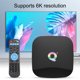 thumbnail image 3 of Gwong Electrónica Q Plus Smart TV Box Multifuncional HD Compatible con TV Accesorio de TV 2GB + 16GB WiFi 4K H6 Quad Core Set Top Box para Android 9.0, 3 of 6