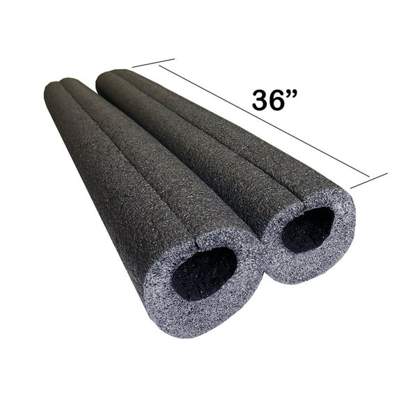 3 Foot Black Roll Bar Padding 2 pack - fire retardant
