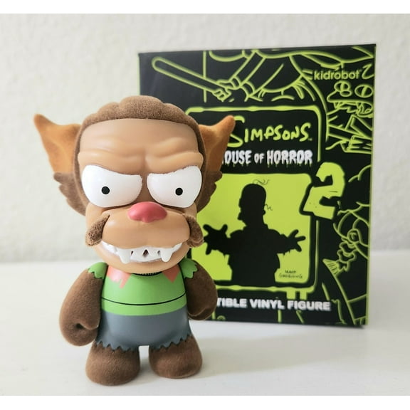Open Box Kidrobot Simpsons Treehouse of Horror Series 2 Figure - Werewolf Flanders
