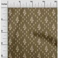 thumbnail image 2 of oneOone Cotton Cambric Brown Fabric Block Sewing Fabric By The Yard Printed Diy Clothing Sewing Supplies 56 Inch Wide-5O, 2 of 6