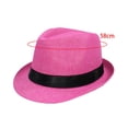 thumbnail image 4 of Sombrero de playa Yuyangstore Rosa Roja Protección solar Adulto, 4 of 8