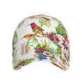thumbnail image 2 of Balery Baseball Cap Adjustable Size for Running Workouts and Outdoor Activities All Seasons Dad Hat(Birds And Flowers), 2 of 8
