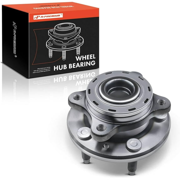 A-Premium Front Wheel Bearings and Hub Assembly Compatible with Ford Five Hundred 2005-2007, Freestyle 2005-2007, Taurus (X) 2008-2009 & Mercury Montego, w/5-Lug, Replace # 513223