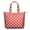 Red-1, variant on Beach-Themed Weekender Bag for Women - Seashell Print Zipper Tote with Lightweight Design & Durable Handles, Perfect for Tropical Getaways