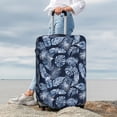 thumbnail image 4 of Wukai Tropical Leaves Elastic Luggage Cover: Personalized Protection for Your Suitcase - Fits 19~29-inch, Washable & Durable Travel Companion-, 4 of 8