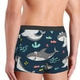thumbnail image 5 of Naloa Friendly Smiling Sharks Print Mens Underwear - Boxers for Men, Classic Briefs for Men, 5 of 9