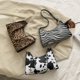 thumbnail image 2 of Bolso de diseño de nicho francés, moderno bolso de mujer portátil de estilo occidental, bolso de hombro bajo el brazo con estampado de leopardo, 2 of 6