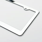 Auto Drive Chrome Metal Automotive Dealer License Plate Frame, 90154W