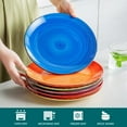 thumbnail image 4 of vancasso Bonita, Multicolour Dinner Plate Set, 6 Pieces Stoneware Salad Plates, 10.5 Inch, 4 of 6