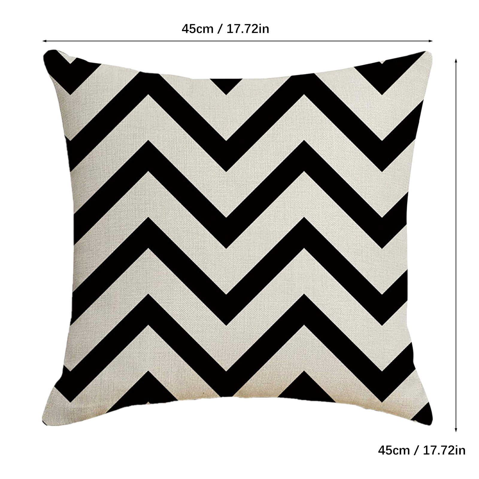 2 PCS Black White Hugging Pillows for Hugging Pillow Household Design Pattern Sand Pillow for Outdoor Sofa Bedding and Home Decor,18x18Inch Throw Pillow Covers