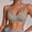 Dark Gray, variant on Women Second Skin Nude Seamless Wireless T-Shirt Bra, Adjustable Thin Straps V Neck Invisible Thin Breathable Daily Lounge Bralette Beige XL(XL)