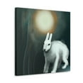 thumbnail image 2 of Arctic Hares in Snow - Canvas, 2 of 10