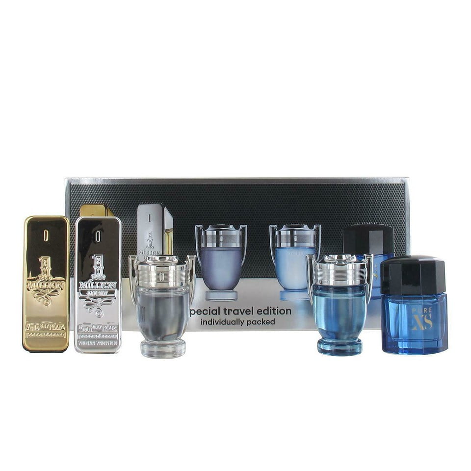 Paco Rabanne Paco Rabanne 5 pc Gift Set for Men Variety Splash