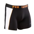 thumbnail image 4 of FOXPOLO Men’s Boxer Briefs 4-Pack Gift Set – Dynamic Print with Color Trim – Stretch Cotton Fabric – Soft, Breathable and Comfortable | M - Black, 4 of 6