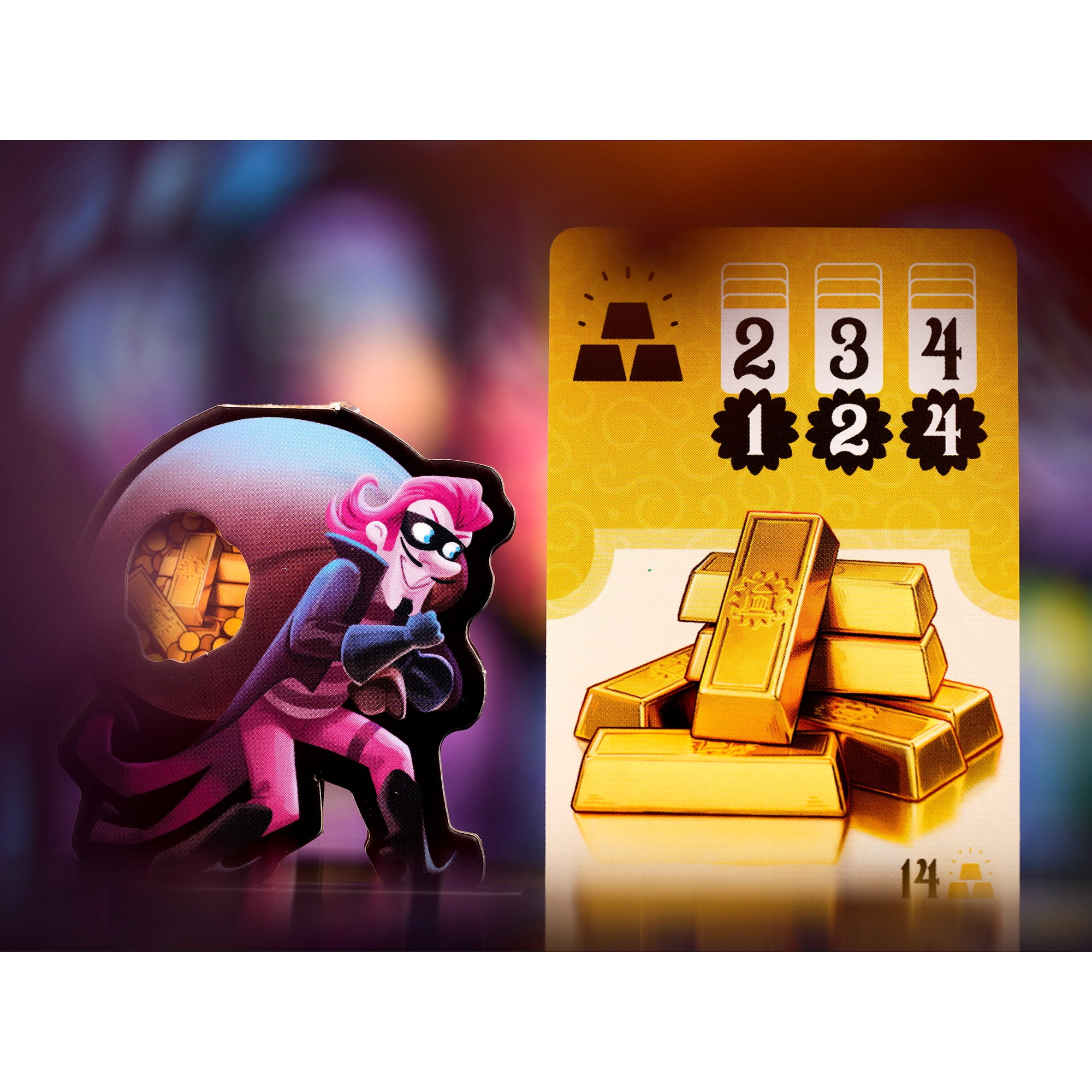 Mighty Boards: Pinched! - Heist Board Game, Mastermind A Manor Burglary, Blends Bluffing Guessing & Psychological Strategy, Ages 14+, 2-5 Players