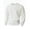 White, variant on LMOIPLI Men's Solid Color Cable Knit Sweatshirts Vintage Long Sleeve Pullover Sweater Woven Crewneck Knitted Tops Black M