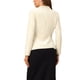 thumbnail image 3 of BLAZER DE VELVET INSPIRADO CHIC PARA MUJERES, COLOR SÓLIDO, CON SOLAPA, UN BOTÓN, CHAQUETA DE TRAJE PARA TRABAJAR M BEIGE BLANCO, 3 of 6