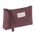 thumbnail image 1 of Bolsa de cosméticos de lona, bolsa de almacenamiento de viaje multifunción, monedero, 1 of 5