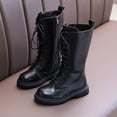 thumbnail image 5 of Huowey Toddler Children Shoes Thick Soled Large Household Soft Soled Boots Little Girls Princess Boots Boho Footwear, 11.5-12 Years, 5 of 9